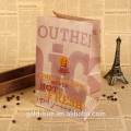 kraft food paper bag by machine